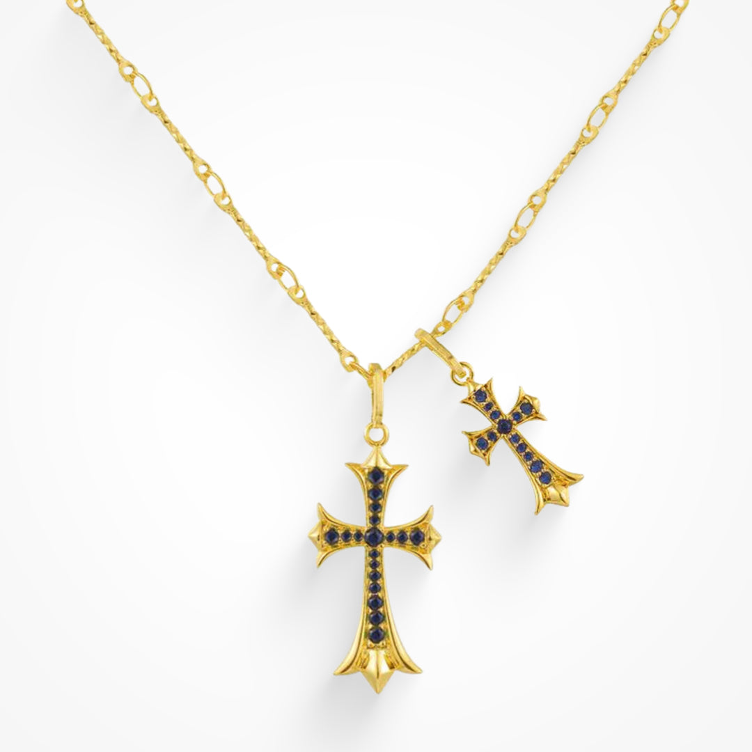 Double Cross Me Necklace_4