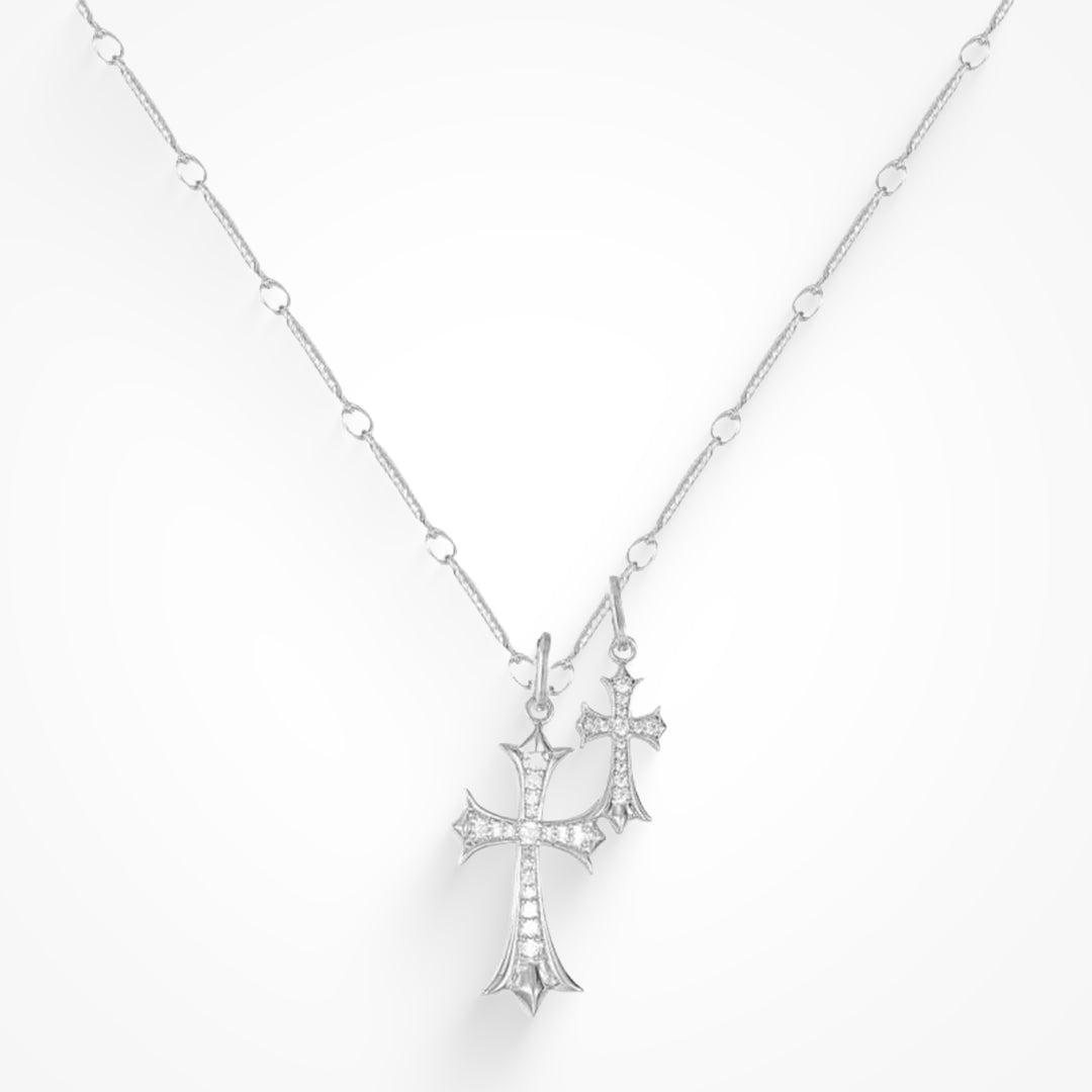 Double Cross Me Necklace_1