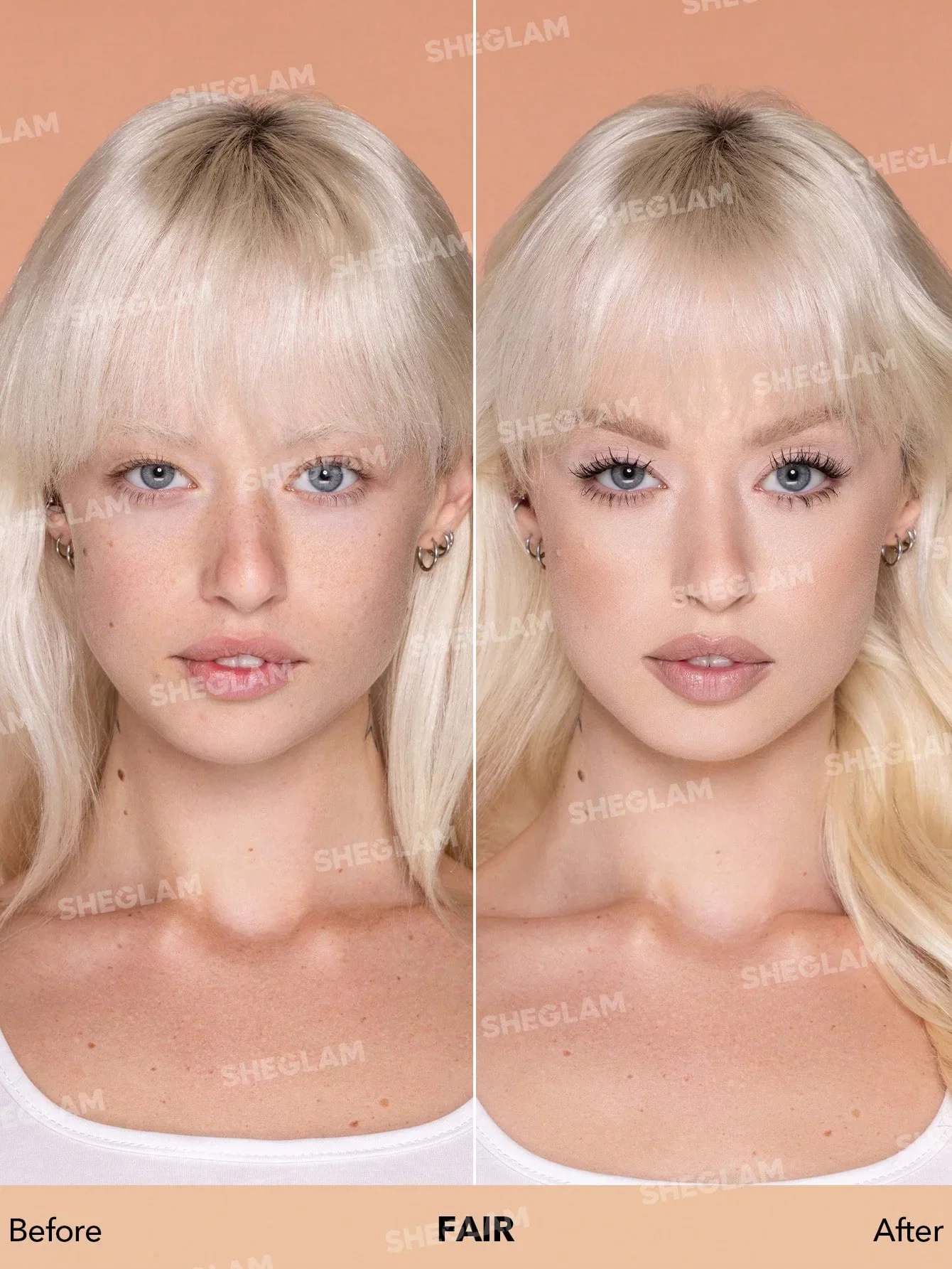 SHEGLAM Complexion Pro Long Lasting Breathable Matte Foundation Sample - Fair_1