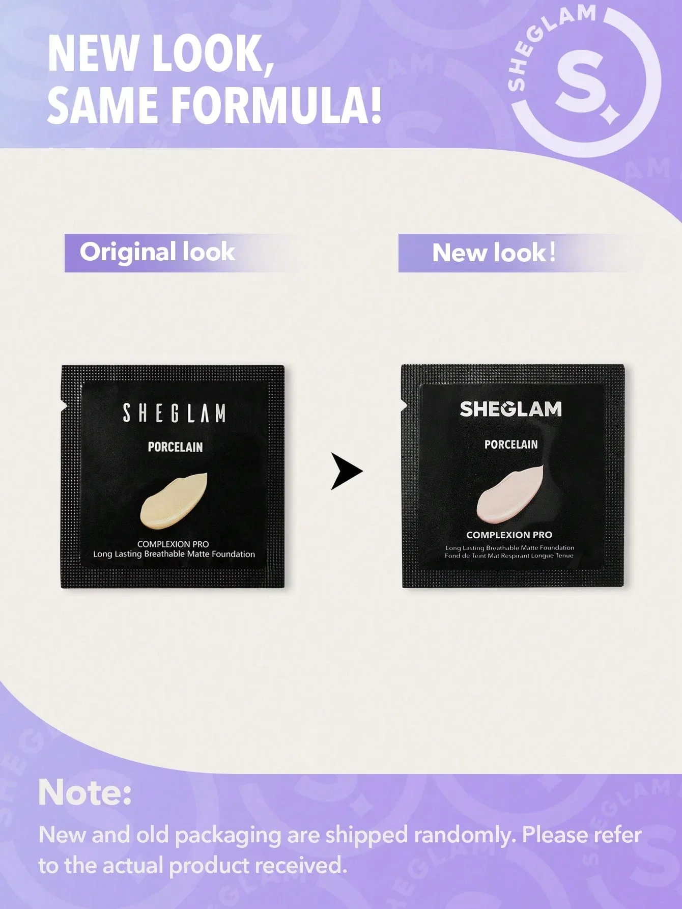 SHEGLAM Complexion Pro Long Lasting Breathable Matte Foundation Sample - Sand_9