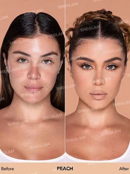 SHEGLAM Complexion Pro Long Lasting Breathable Matte Foundation Sample - Peach