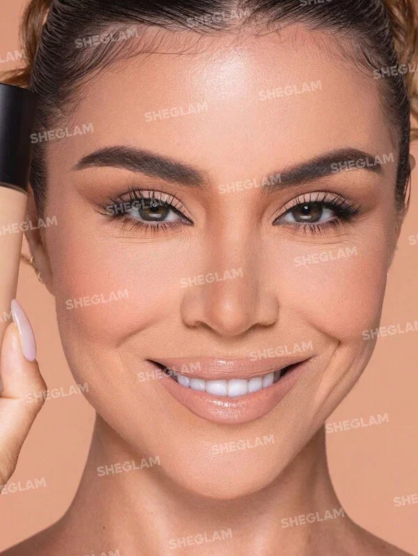 SHEGLAM Complexion Pro Long Lasting Breathable Matte Foundation Sample - Peach_2