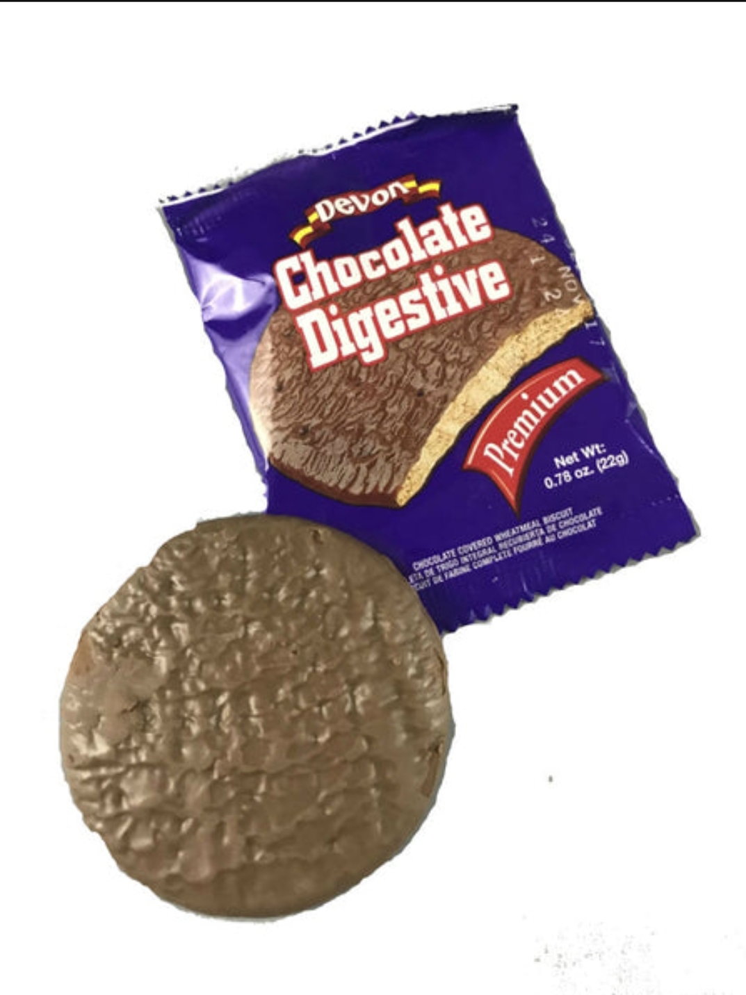 Devon Chocolate Digestive Biscuits (22g)_0