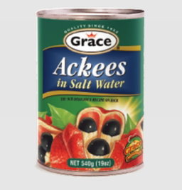 Grace Ackee in salt water