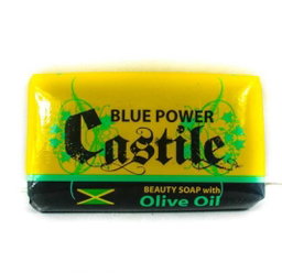 Blue Power Castile Beauty Soap with Olive Oil, 110g