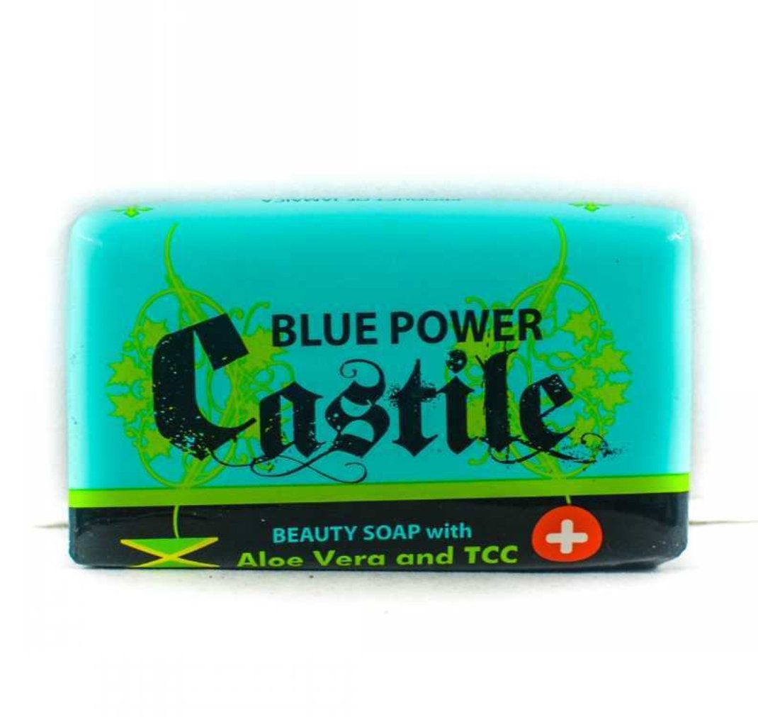 Blue Power Castile Beauty soap with Aloe vera & TCC_0