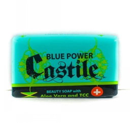 Blue Power Castile Beauty soap with Aloe vera & TCC