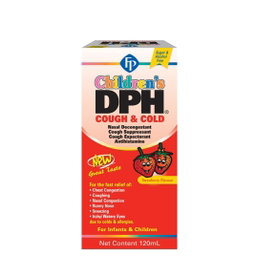 FP CHILDREN DPH COUGH & COLD STRAWBERRY 120ML