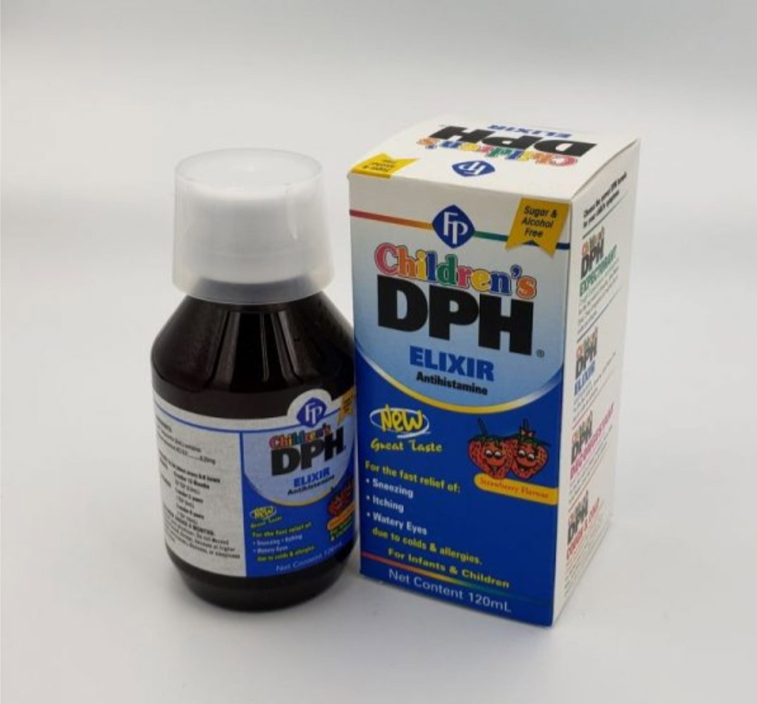 FP CHILDREN’S DPH ELIXIR STRAWBERRY 120ML_0