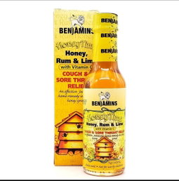 BENJAMINS HONEY, RUM & LIME WITH VITAMIN C 140mL