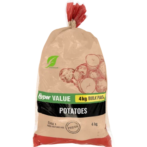 Hyper Value Potatoes Bag 4kg