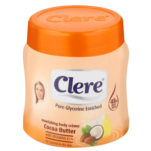 Clere Cocoa Butter Nourishing Body Cream Tub 300ml