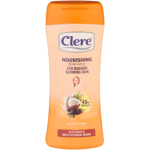 Clere Hand & Body Lotion Cocoa Butter 400ml