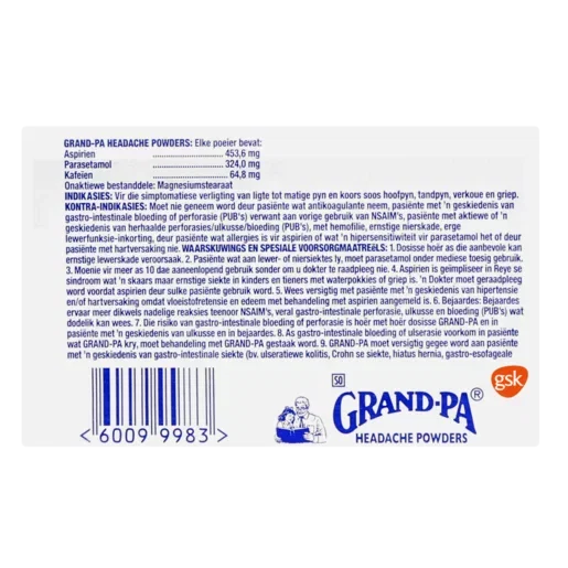 Grandpa Headache Powder Single Sachet