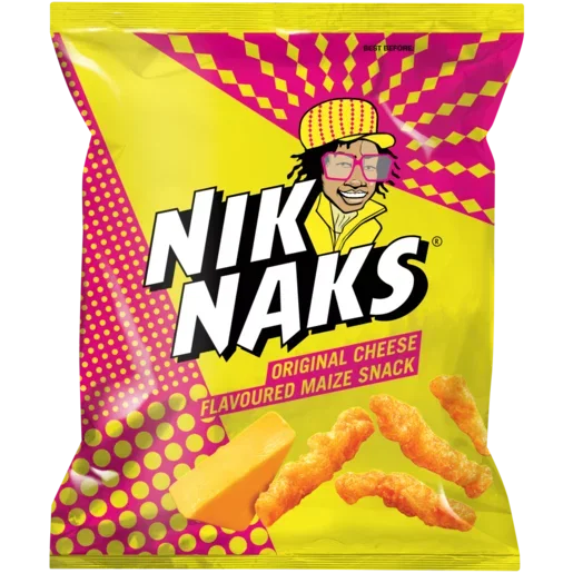 NikNaks Original Cheese Flavoured Maize Snack 135g