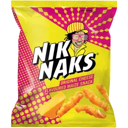 NikNaks Original Cheese Flavoured Maize Snack 135g