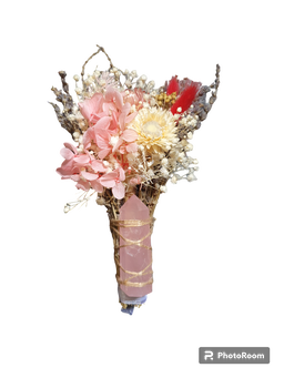 Flower Wand - Rose Quart