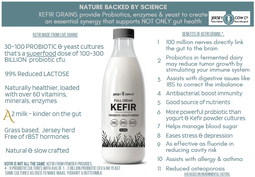 KEFIR, natural & slow crafted from Kefir Grains & A2 Jersey Milk