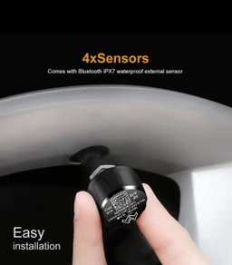 External Auto Tire Pressure Monitoring System Wireless