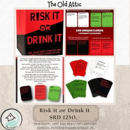 Risk it or drink it 