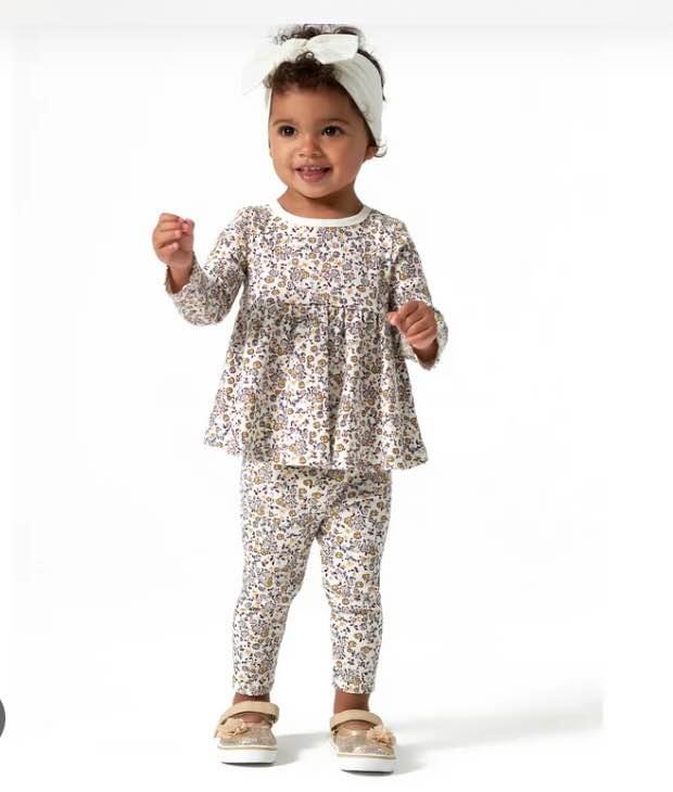 2pc Baby Girl Floral Set_1