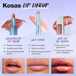 Kosas Weightless Lip Color Nourishing Satin Lipstick
