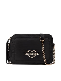 LOVE MOSCHINO CROSSBODY BAG IN BLACK FOR WOMAN 