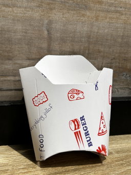 FOODSTEPS TAKEOUT CHIPS BOXES - PACK OF 96 PIECES - 8 DOZEN