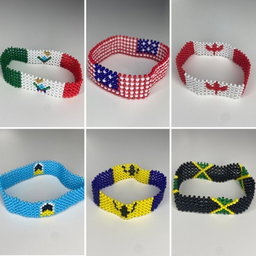 Slim Flag Bracelets 