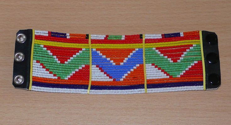 Long Tribal Beaded Bracelet _1