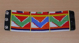 Long Tribal Beaded Bracelet 
