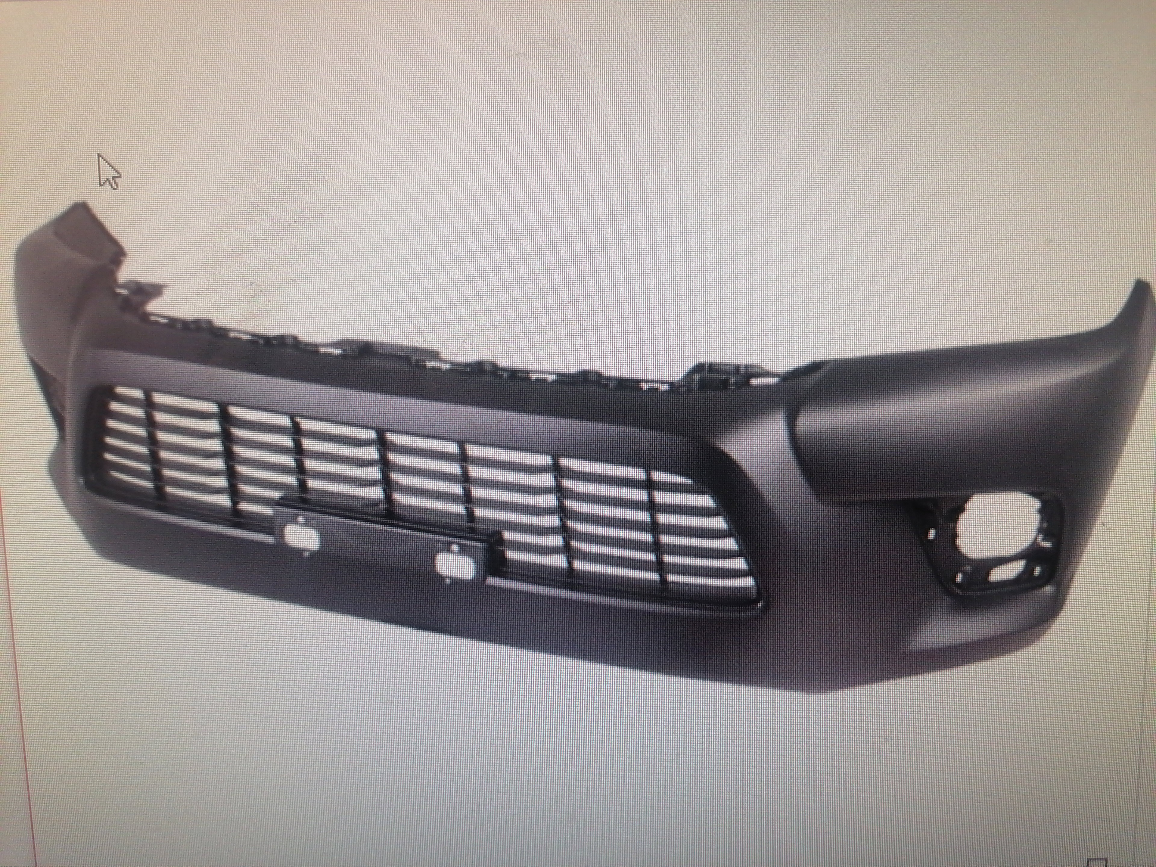 Toyota Hilux gd6 front bumper