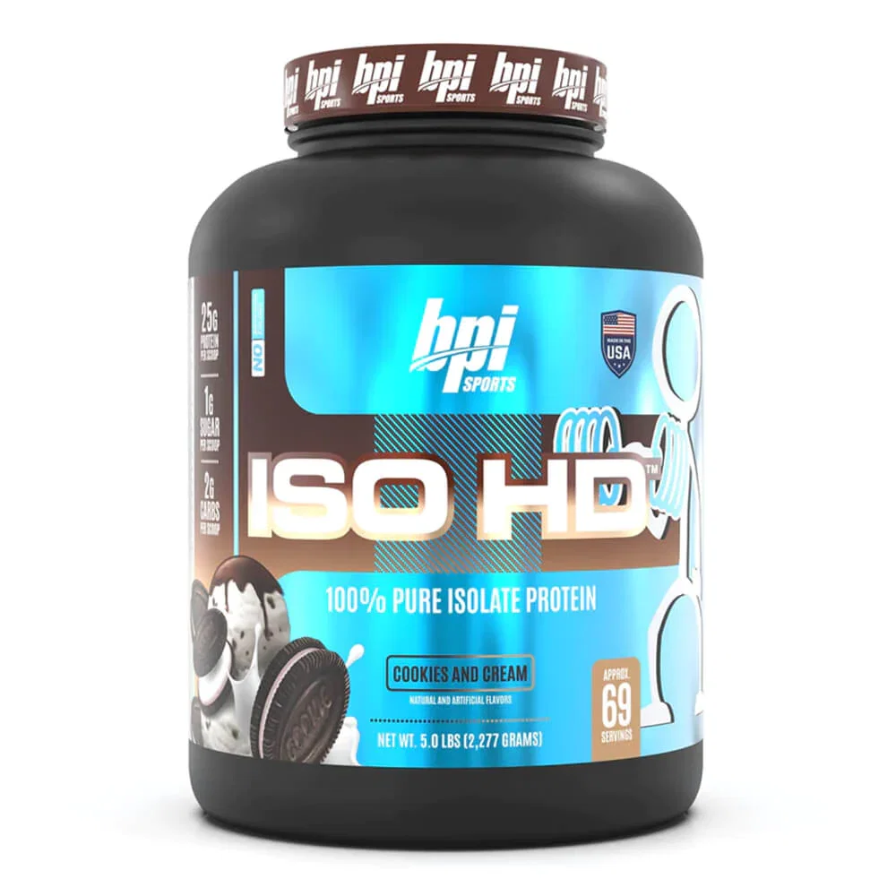 BPI ISO HD 4.9 LBS COOKIES AND CREAM
