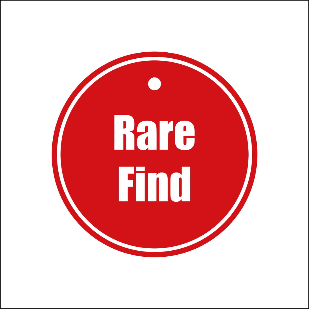 Plastic Tag Red Rare Find @ R25 each