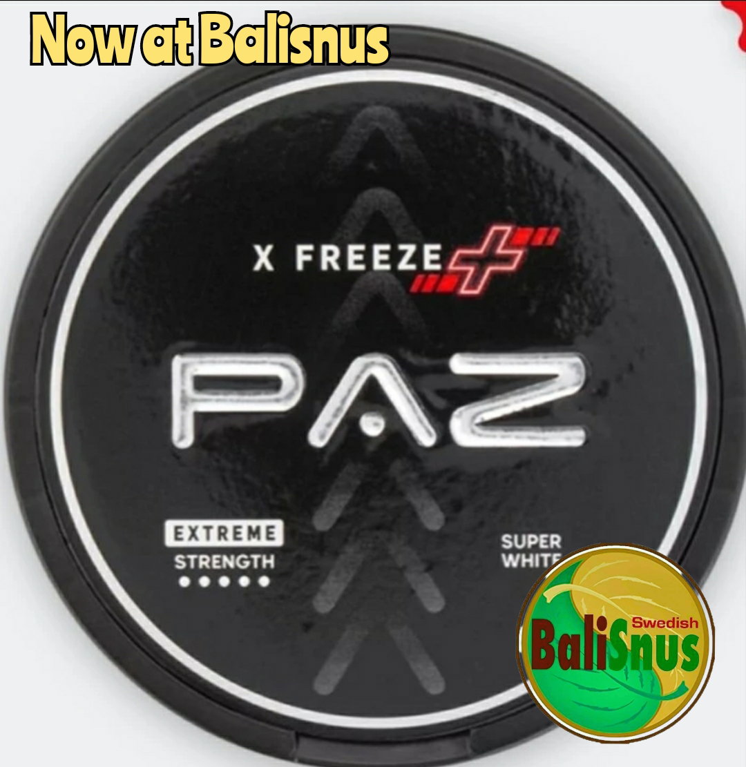 PAZ X Freeze Extreme Nic Pouches 28mg_0
