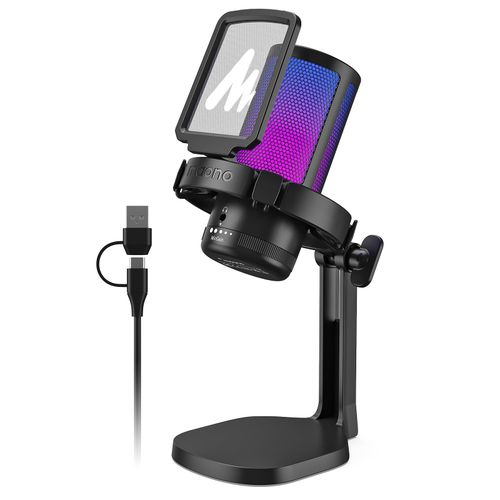 Maono DGM20 Gaming Mic with Noise CancellIng RGB_0