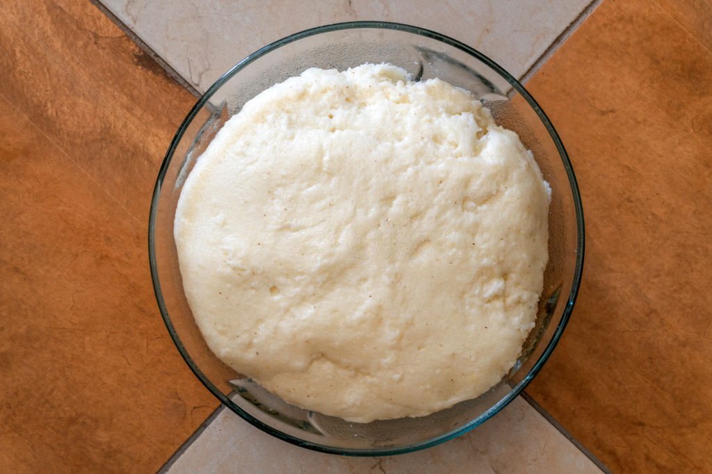Ugali portion