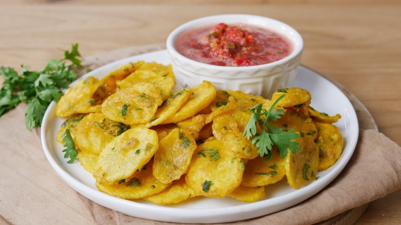 Bhajia; Chipped Potatoes with spices_0