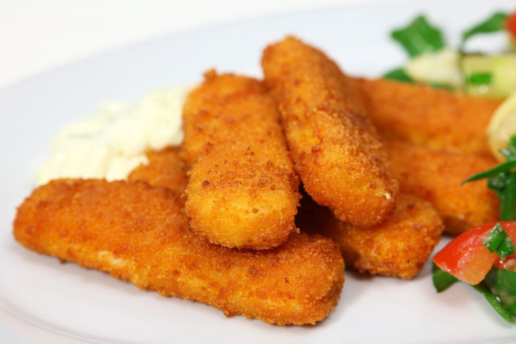 Fish Fingers & Chips / Ugali