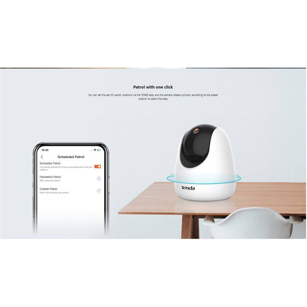 Tenda 1080P HD Security Pan/Tilt Camera_4