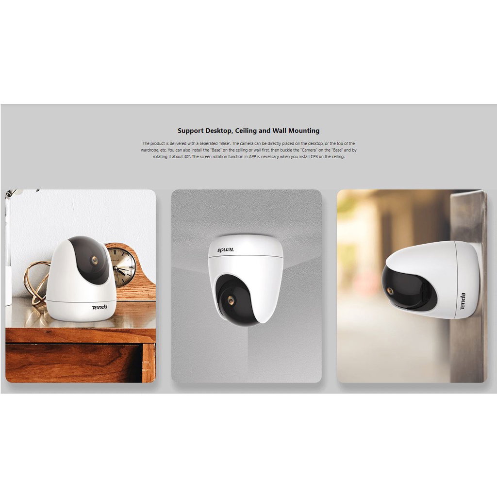 Tenda 1080P HD Security Pan/Tilt Camera_8