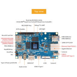Orange Pi 5 with 8-core 64-bit processor 4GB / 8GB RAM for Piso Wifi Vendo