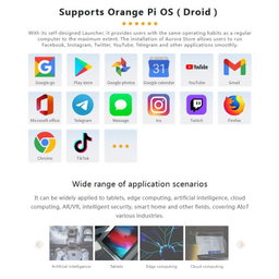 Orange Pi 5 with 8-core 64-bit processor 4GB / 8GB RAM for Piso Wifi Vendo