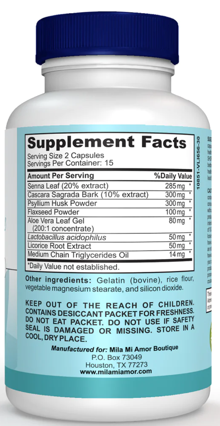 MILAMIAMOR - 15-DAY CLEANSE - GUT AND COLON SUPPORT_2