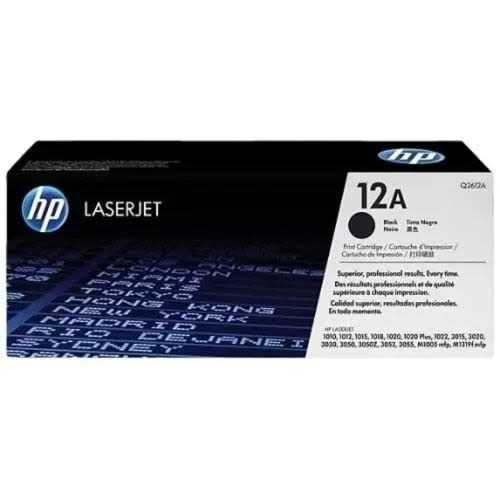HP 12a Original Toner Cartidge- Black_0