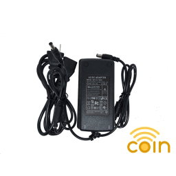 AC Adapter DC 12V/5A 60W and 12V/3A 36W Power Supply Charger+Cord Cable for Piso Wifi and CCTV