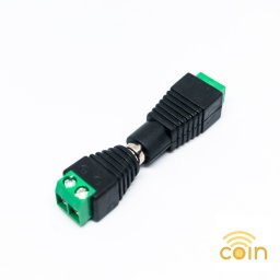 DC Barrel Jack Adaptor 5.5 x 2.1mm M/F Screw Type for Piso WiFi, Arduino, CCTV