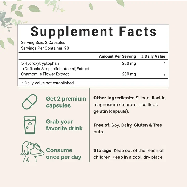 5-HTP with Chamomile 200mg_2