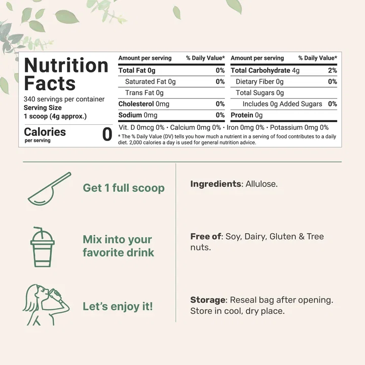Allulose Sweetener Granules, 3 Pounds_2