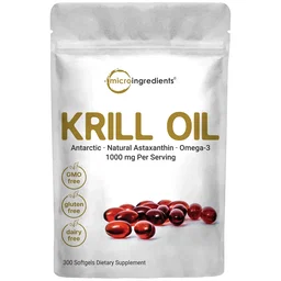 Antarctic Krill Oil with Omega 3- 300 softgels